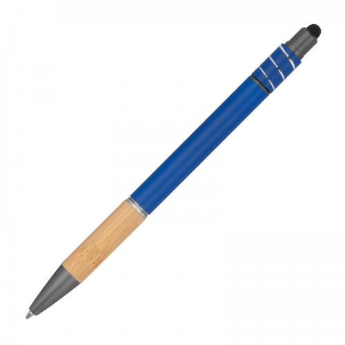 Długopis aluminiowy antystres touch pen MANUELA Niebieski 1387604 (3)