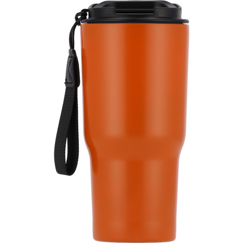 Kubek termiczny 550 ml ze stali z recyklingu DANA Pomarańczowy 8523910 (1)