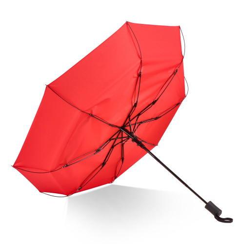 Daintree 190T Pongee 21.5" Składany parasol automatyczny, wiatroodporny Czerwony LT97116-N0021 (7)