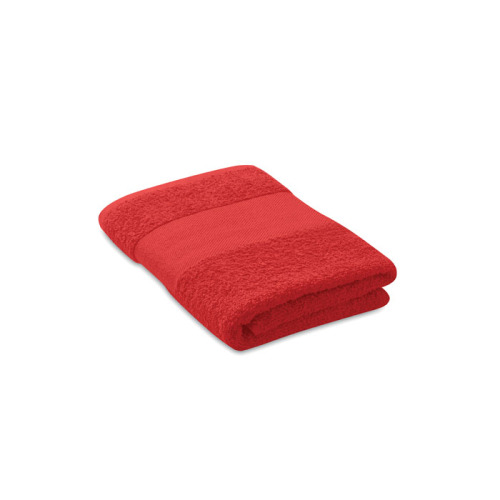 Ręcznik organiczny 50x30cm Czerwony MO2258-05 