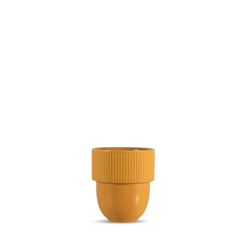 Kubek INKA, ż&oacute;łty Żółty 5018436- 