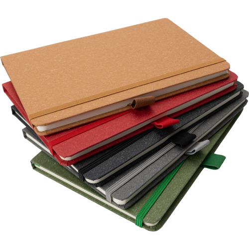 Notatnik A5 w kropki z papieru z recyklingu AGNESE Szary 2179907 (7)