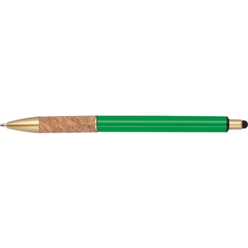 Długopis metalowy touch pen CAPRI Zielony 369009 (3)