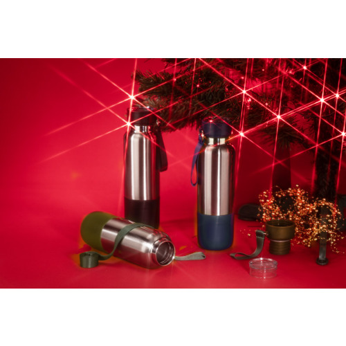 Butelka termiczna ze smyczką RON 500 ml Granatowy 16243-06 (9)