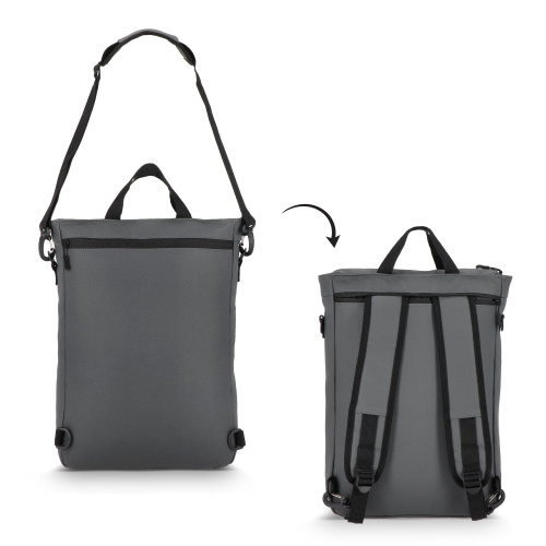 Plecak na laptopa PU Kyiv 28 x 42 x 12,5 cm Szary LT95342-N0061 (4)