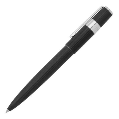 Długopis Gear Pinstripe Black / Rosegold Czarny HSV2854A (5)