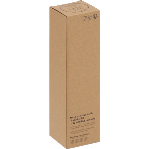 Butelka stalowa SAN MARINO 750 ml Biały 151406 (6)