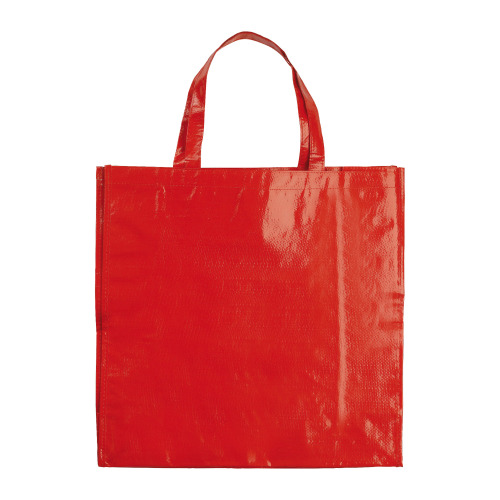 Laminowana torba tkana z PP Czerwony LT91483-N0021 (1)