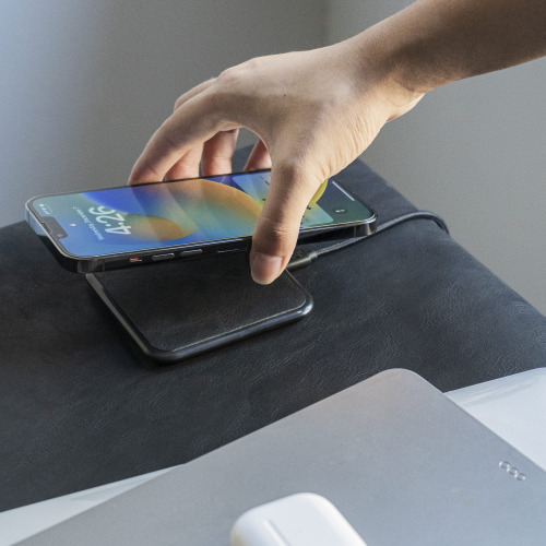 2259 | Xoopar Iné Wireless Fast Charger - Recycled Leather 15W Czarny LT41506-N0002 (7)