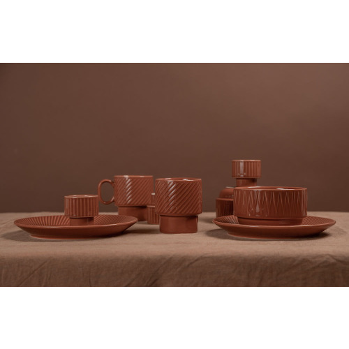 Miska COFFEE & MORE 12 cm, terracotta Default 5018102- (13)
