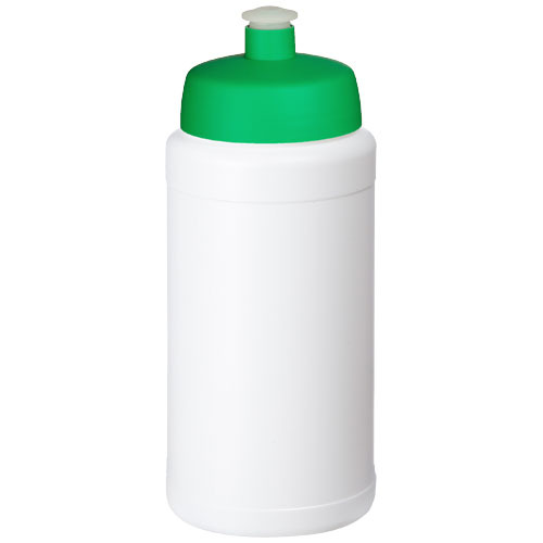 Baseline 500 ml butelka sportowa z recyklingu Biały 21044498 
