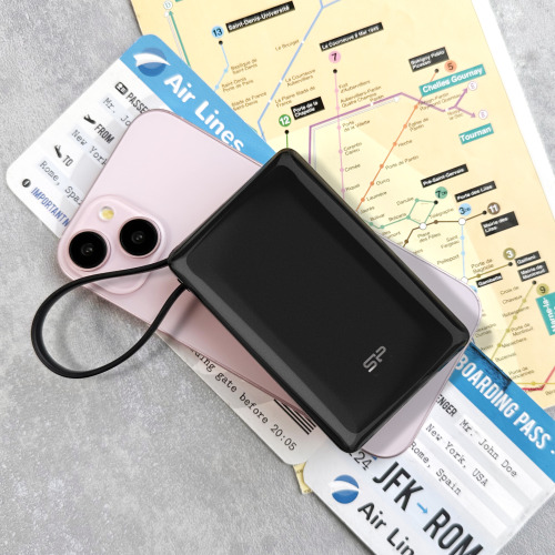 Power bank CP10 10 000 mAh Silicon Power Czarny EG834503 (6)