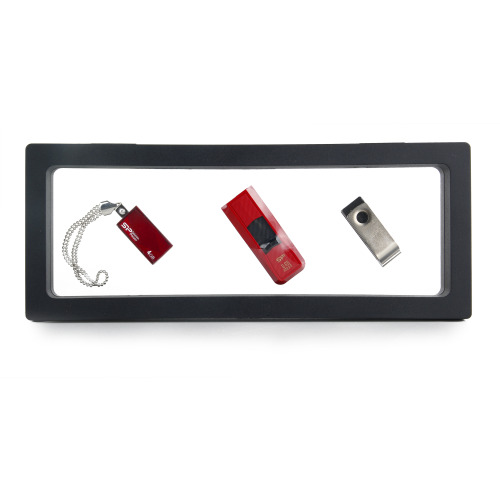 Podłużna ramka na pendrive Czarny EG 019303 