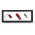 Podłużna ramka na pendrive Czarny EG 019303  thumbnail