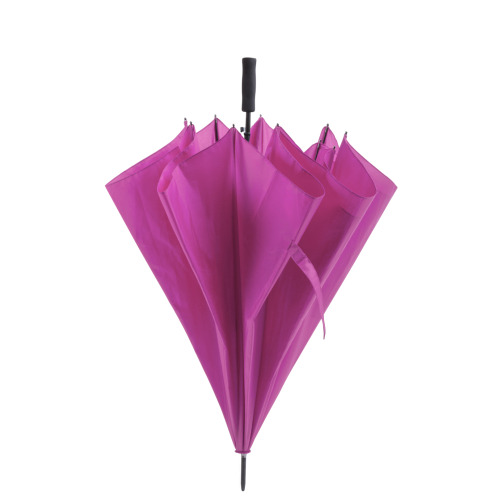 Duży wiatroodporny parasol automatyczny Fuksja V0721-31 