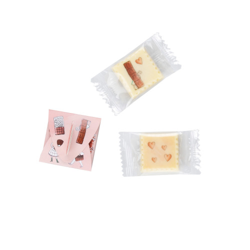 Pralinka z nadrukiem ChocoStamp Box Wielokolorwy S0620 (1)