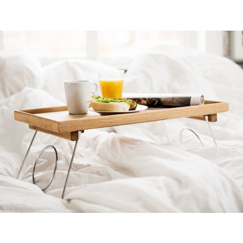 Nature stolik śniadaniowy z metalowymi, składanymi nogami default 5016119- (1)