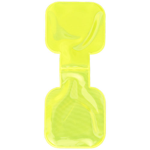RFX™ reflective kwadratowy, odblaskowy magnes z PVC  Neonowy żółty 1PR03006 (3)