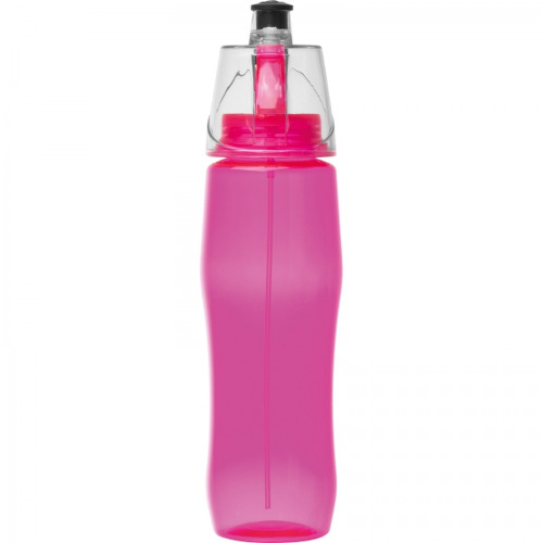 Butelka plastikowa ze spryskiwaczem 700 ml ELEANOR Różowy 6259211 (6)