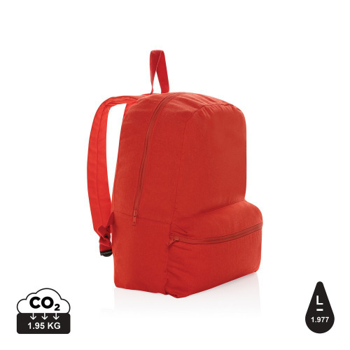 Plecak Impact AWARE™, bawełna z recyklingu czerwony P762.994 (6)