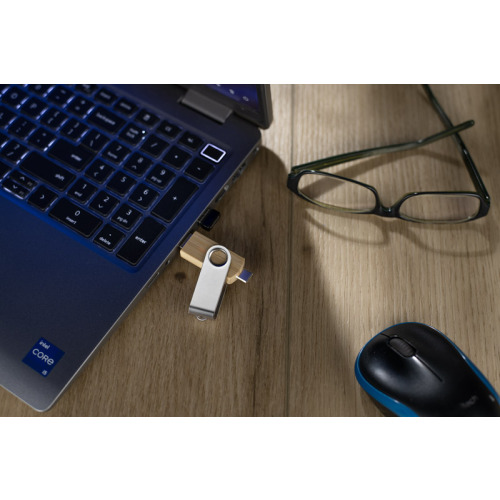 Pamięć USB TWISTER-PRO 32 GB 3.0 OTG Beżowy 44097-17 (7)