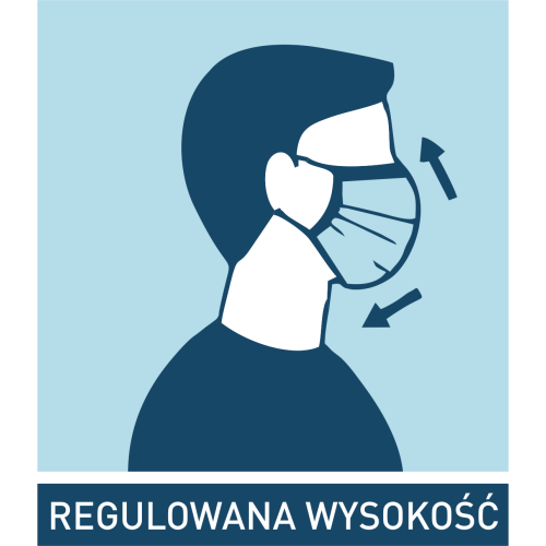 Maseczka ochronna jednorazowa FFP2 Biały 5025406 (5)