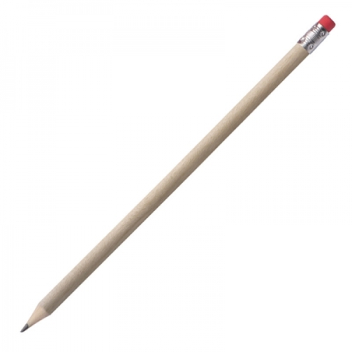 Ołówek z gumką HICKORY brązowy 039301 (1)
