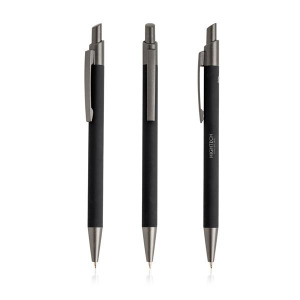 Długopis Soft Touch z recyklingowanego aluminium / Peralu