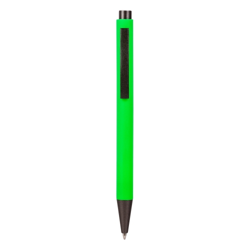 Długopis z wysokiej jakości plastiku i metalu jasnozielony V1696-10 