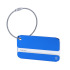 Zawieszka do bagażu z aluminium z recyklingu Niebieski VA668-11  thumbnail