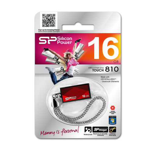 Pendrive Silicon Power Touch 810 2.0 Czerwony EG 811105 16GB (1)