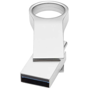 Duża okrągła pamięć USB z wejściem typu C