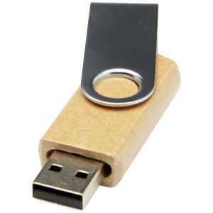 Rotate pendrive wyposażony w interfejs USB 3.0 z papieru z recyklingu
