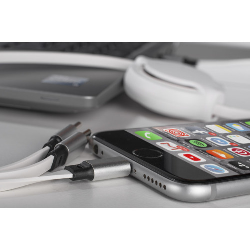 Kabel USB 3 W 1 BALJO Biały 09151-01 (6)