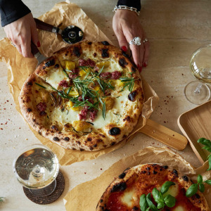 Sagaform Astrid Zestaw do pizzy/ciasta 2 szt.