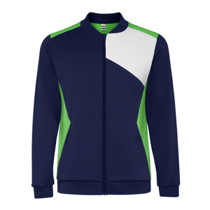 Kurtka Sportowa Interlock Szczotkowana - Red 60 & White 01 & Navy Blue 55