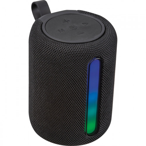 Głośnik bluetooth podświetlany LED GRETA Czarny 3524403 (6)
