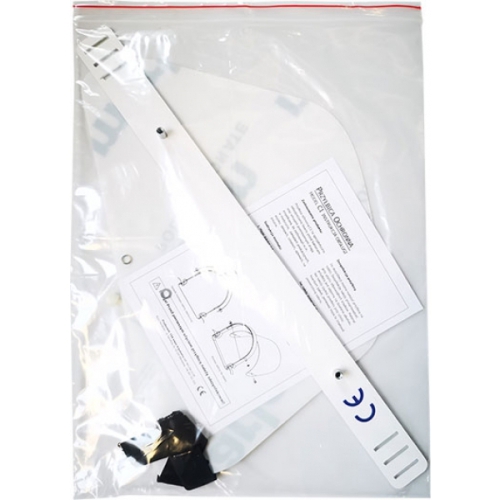 Przyłbica ochronna z poliwęglanu biały SG909206 (2)