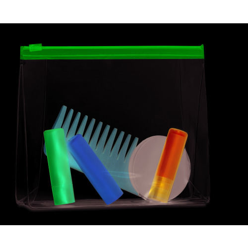 Kosmetyczka Przezroczysty fuksja MO9627-50 (1)