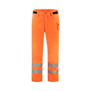 Spodnie robocze unisex MT65 - fluorescencyjny zolty