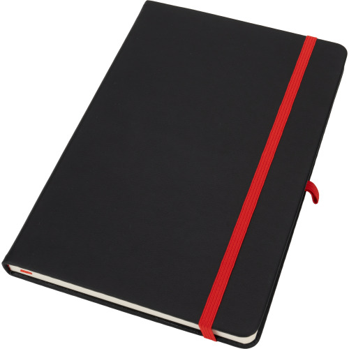 Notatnik A5 w linie SILKE Czerwony 2386705 (3)