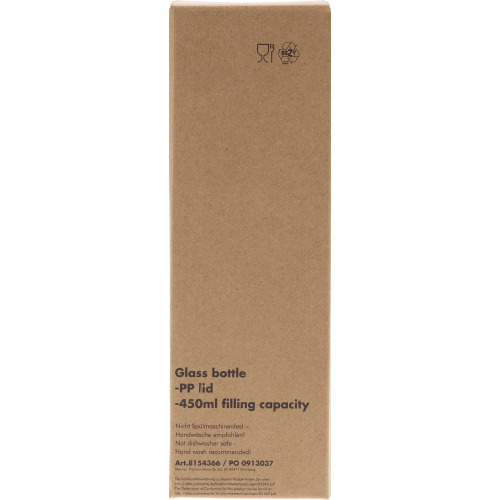 Butelka szklana SEVILLA 450 ml Przeźroczysty 154366 (11)
