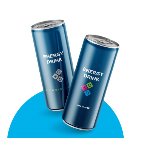 Napój energetyczny w puszce 250 ml Wielokolorowy NRG01 