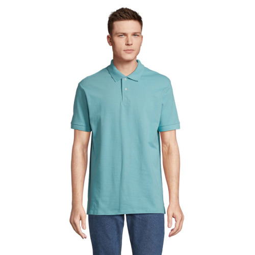 PACIFIC MEN POLO Pool Blue S04439-BP-XXL 