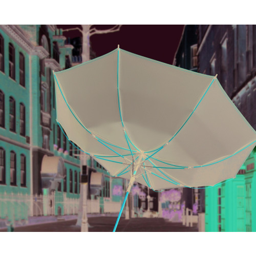 Parasol automatyczny na silny Pomarańczowy MO8777-10 (5)