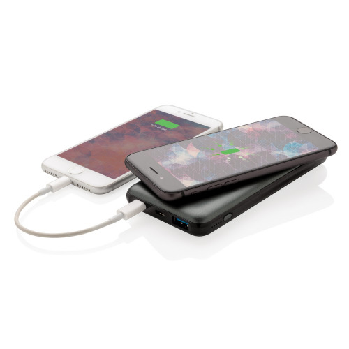 Bezprzewodowy power bank 10000 mAh z PD Szary P322.142 (2)