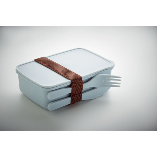 Lunchbox ze sztućcami Błękitny MO6254-66 (5)