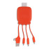 3192 | Xoopar Octopus Gamma 2 Bio Charging cable with 3.000mAh Powerbank Pomarańczowy LT41410-N0026 (1) thumbnail