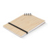 Notatnik bambusowy narożny A6 Naturalny LT92072-N0094  thumbnail