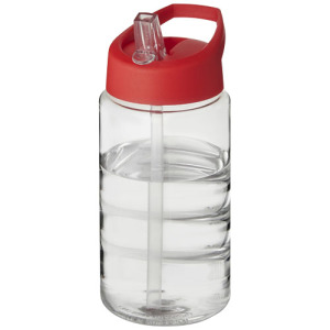Bidon H2O Bop o pojemności 500 ml z wieczkiem z dzióbkiem Przezroczysty